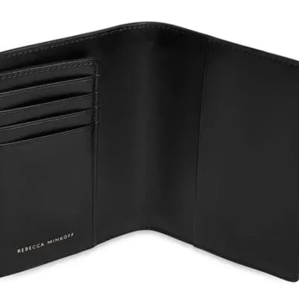Rebecca Minkoff Bon Voyage Passport Case — Black Leather w/ Studs - Picture 5 of 12